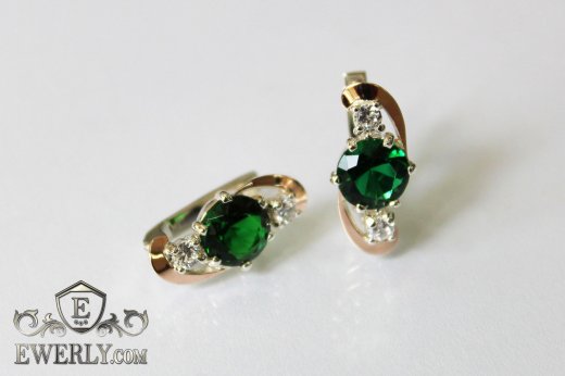 Earring of sterling silvers, фото