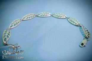 Bracelet for women of sterling silver, фото