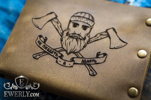 Genuine leather wallet, фото