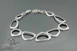 Women's bracelet of sterling silver, фото