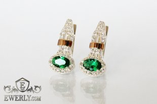 Earring of  silvers, фото