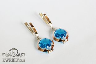 Earring of sterling silvers, фото