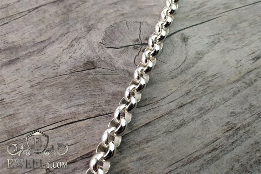 Плетение Шопард из серебра, фото