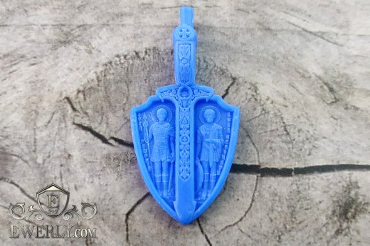 Ладанка 1102236JU у воску (опт), фото