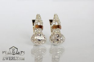 Earring of  silvers, фото