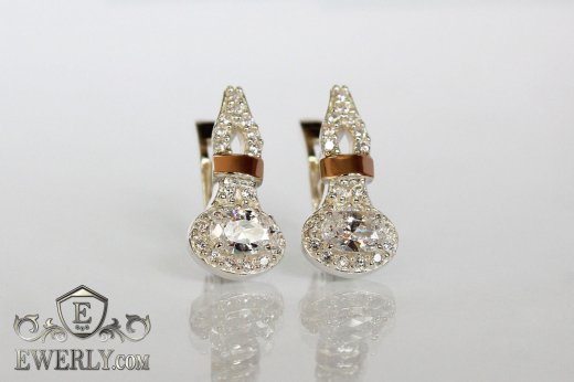 Earring of  silvers, фото