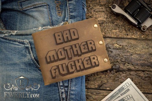 Genuine leather wallet, фото