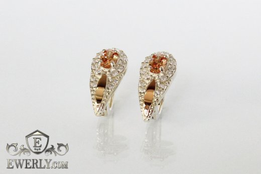 Earring of sterling silvers, фото