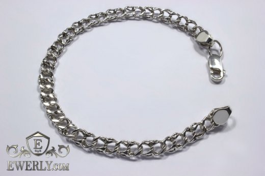 Women's bracelet "Spanish bismarck" of sterling silver, фото