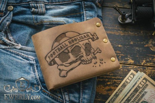 Genuine leather wallet, фото