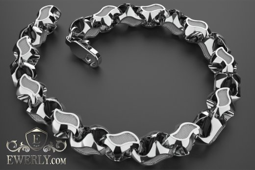 Author's bracelet of sterling silver 10, фото