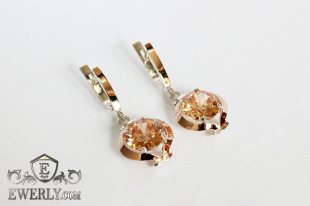 Earring of sterling silvers, фото