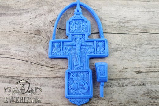 Big cross 18855BZ of injection wax (wholesale), фото