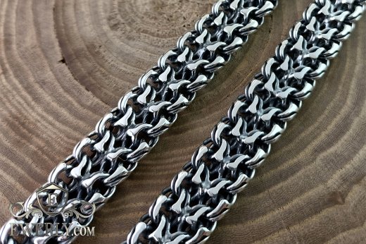 Плетение Двойной московский бисмарк, фото