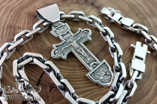 Anchor chain with a cross, like Alexander Usik's, фото
