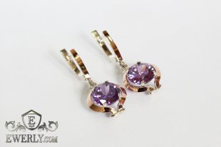 Earring of sterling silvers, фото