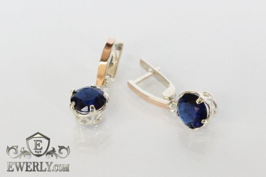 Earring of sterling silvers, фото