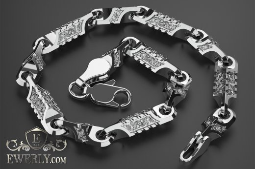 Author's bracelet of sterling silver 4, фото