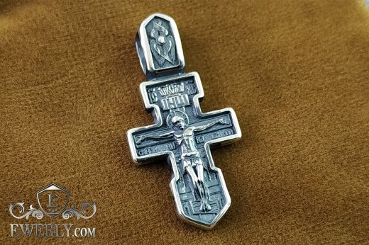 Cross of sterling silver, фото