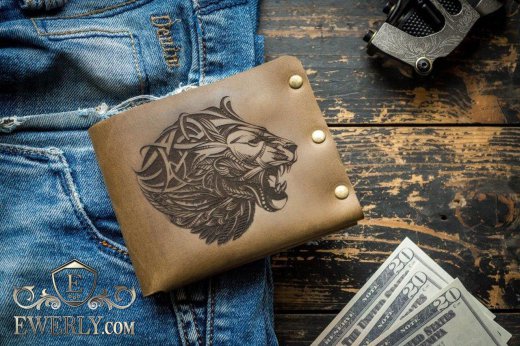 Genuine leather wallet, фото