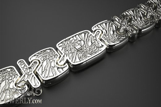 Широке плетения зі срібла авторське 16, фото