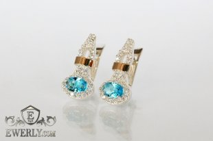 Earring of  silvers, фото