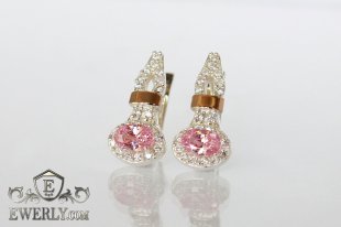 Earring of  silvers, фото