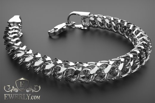 Author's bracelet of sterling silver 8, фото