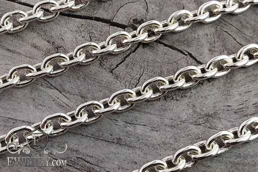 Weaving "Anchor without edges" of sterling silver, фото