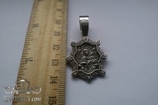 Pendant - icon of sterling silver, фото