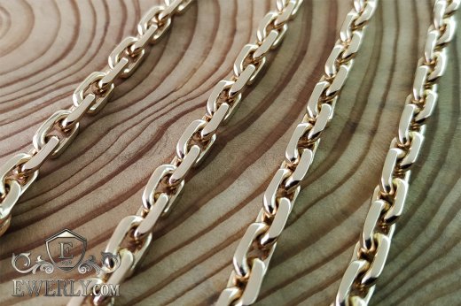 "Anchor with edges (gold)" of 14K gold, фото