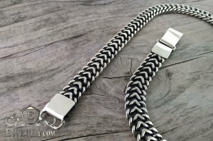 Трактор - серебряная цепочка, фото