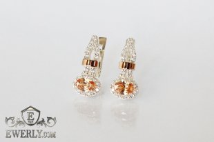Earring of  silvers, фото