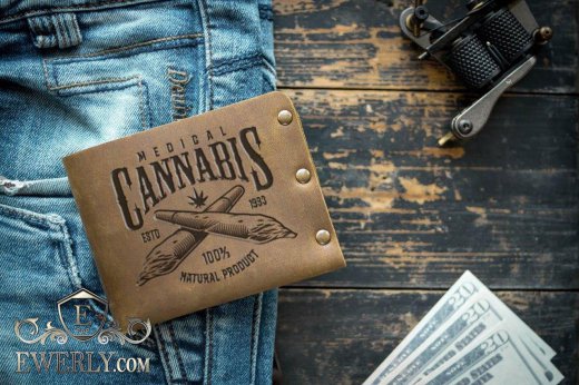 Genuine leather wallet, фото