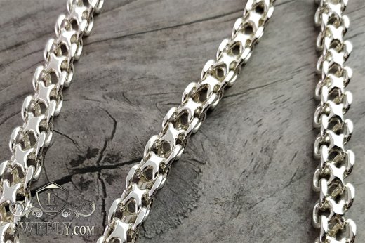 "Square" of sterling silver, фото