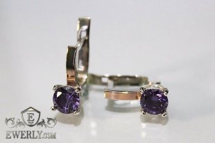 Earring of sterling silvers, фото