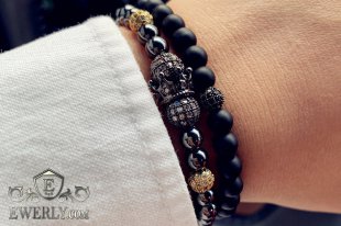 Каменный браслет (комплект) для мужчины 123059EP, фото